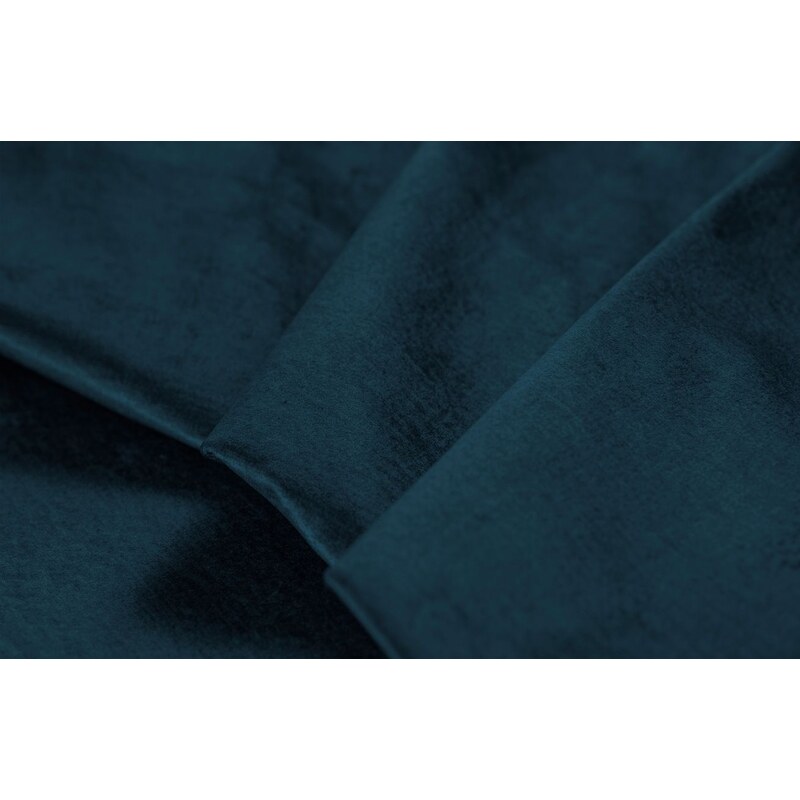 Královsky modrá sametová rohová rozkládací pohovka Windsor & Co Nuage 285 cm, levá