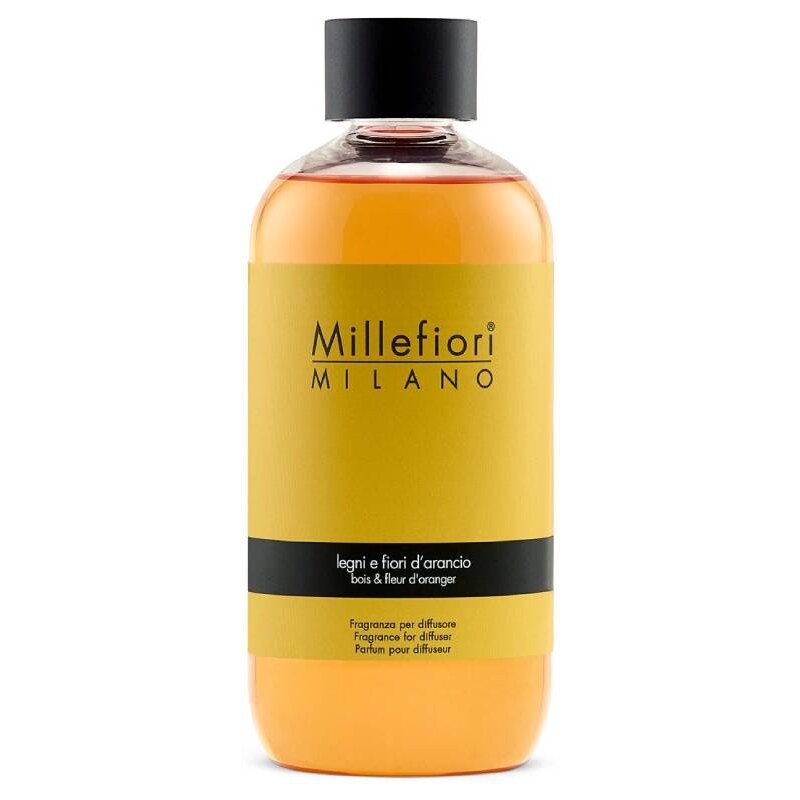 Millefiori Milano Natural náplň do aroma difuzéru Legni e Fiori d’Aranci, 250 ml