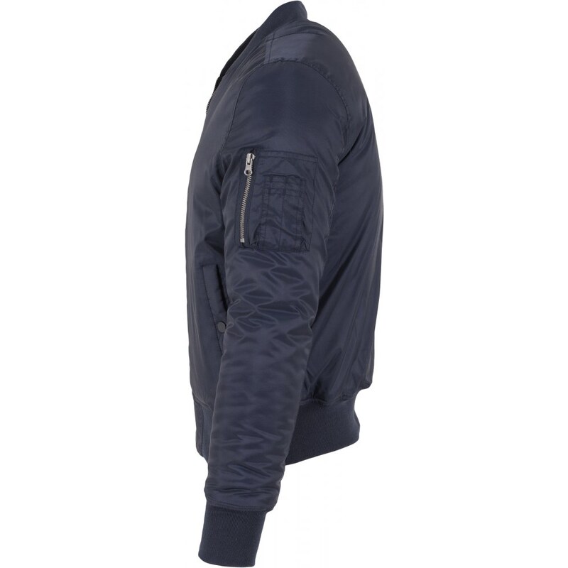 Pánská bomber bunda Urban Classics - tmavě modrá