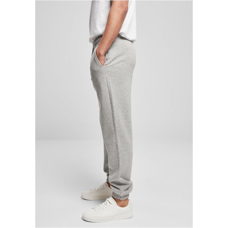 Pánské tepláky Urban Classics Basic Sweatpants 2.0 - světle šedé