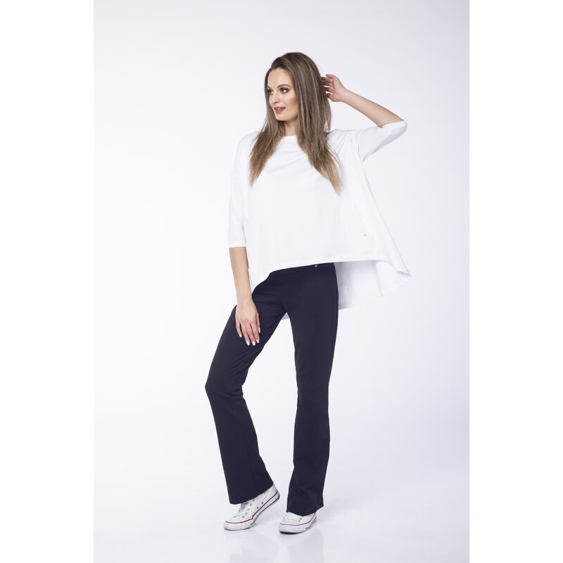 Look Made with Love Dámské kalhoty 320 Grace námořnická modř 115723251