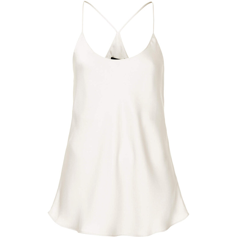 Topshop Racer Back Satin Cami