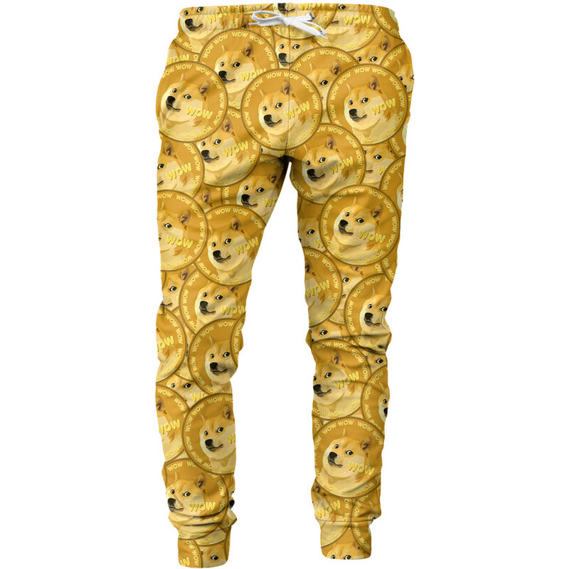 Mr. GUGU & Miss GO Unisex's Doge Wow Sweatpants Swpn-Pc2178