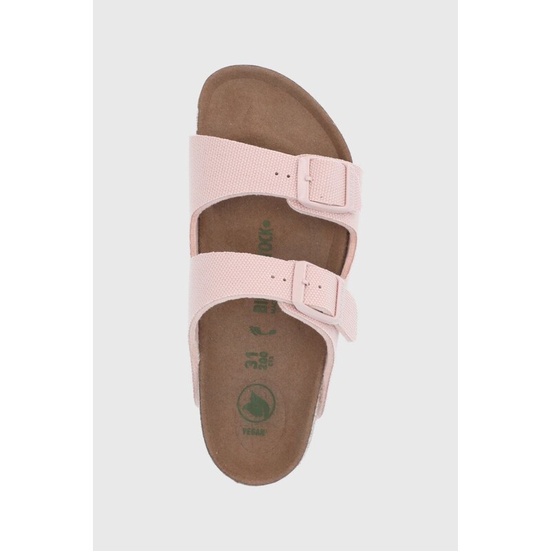 Dětské pantofle Birkenstock růžová barva