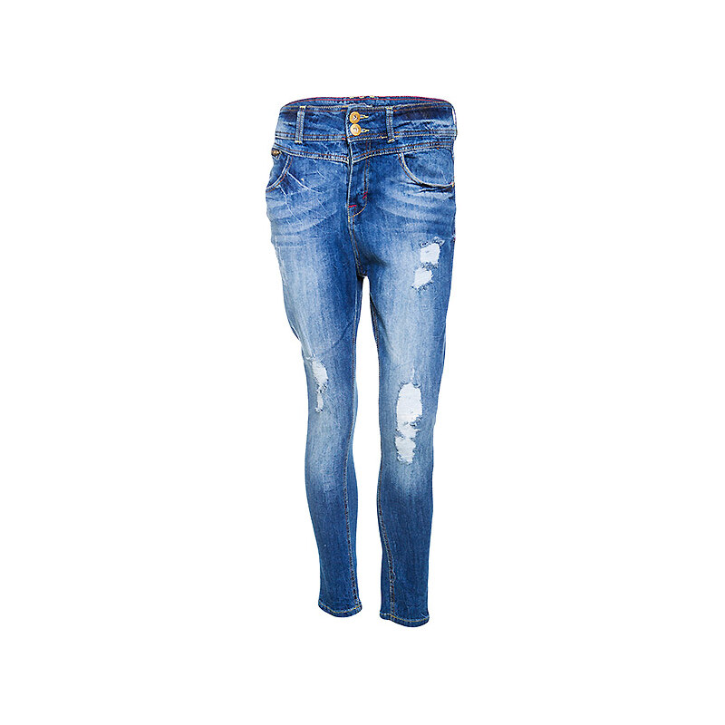 Terranova Ripped baggy stretch jeans