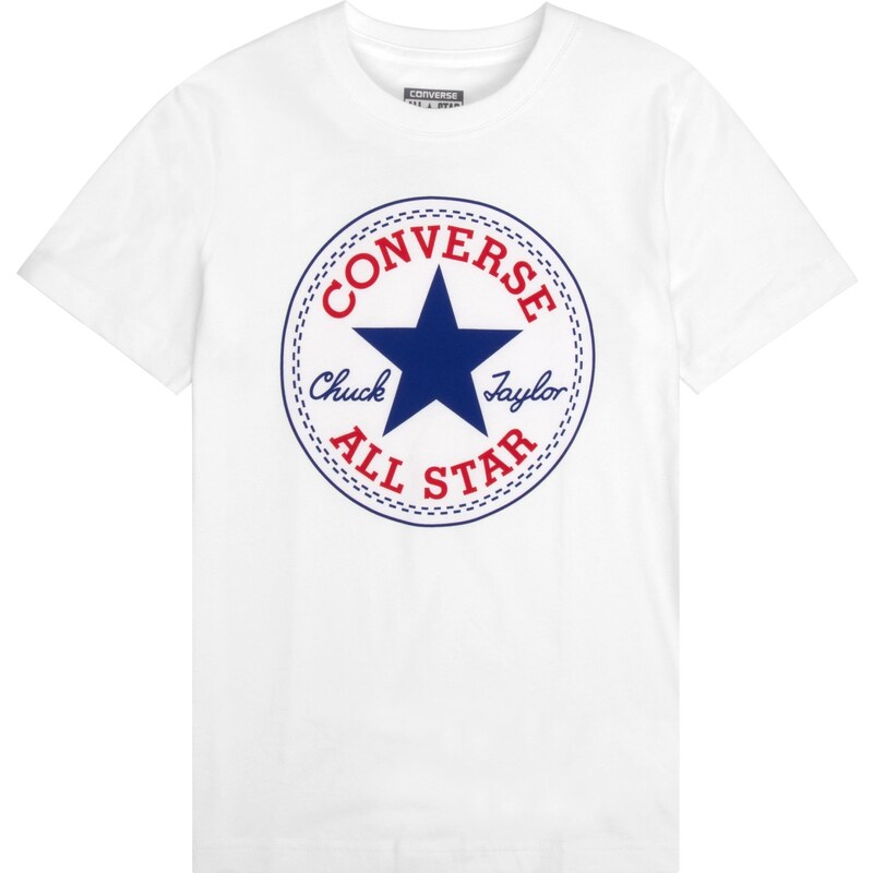 Converse core chuck patch tee WHITE