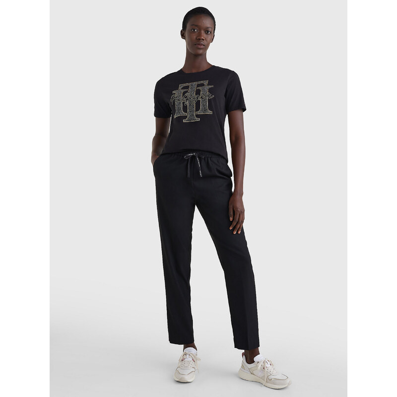 Tommy Hilfiger dámské černé tričko