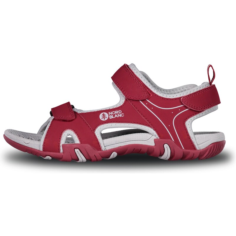 Nordblanc Červené dámské outdoorové sandály SLACK
