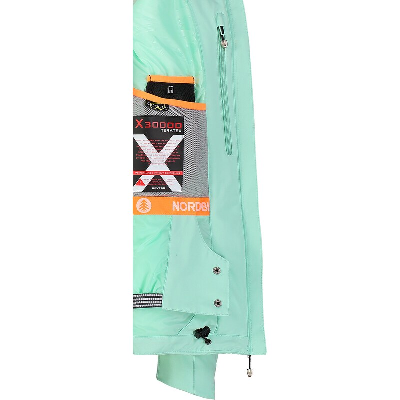 Nordblanc Zelená dámská lyžařská bunda HARSH