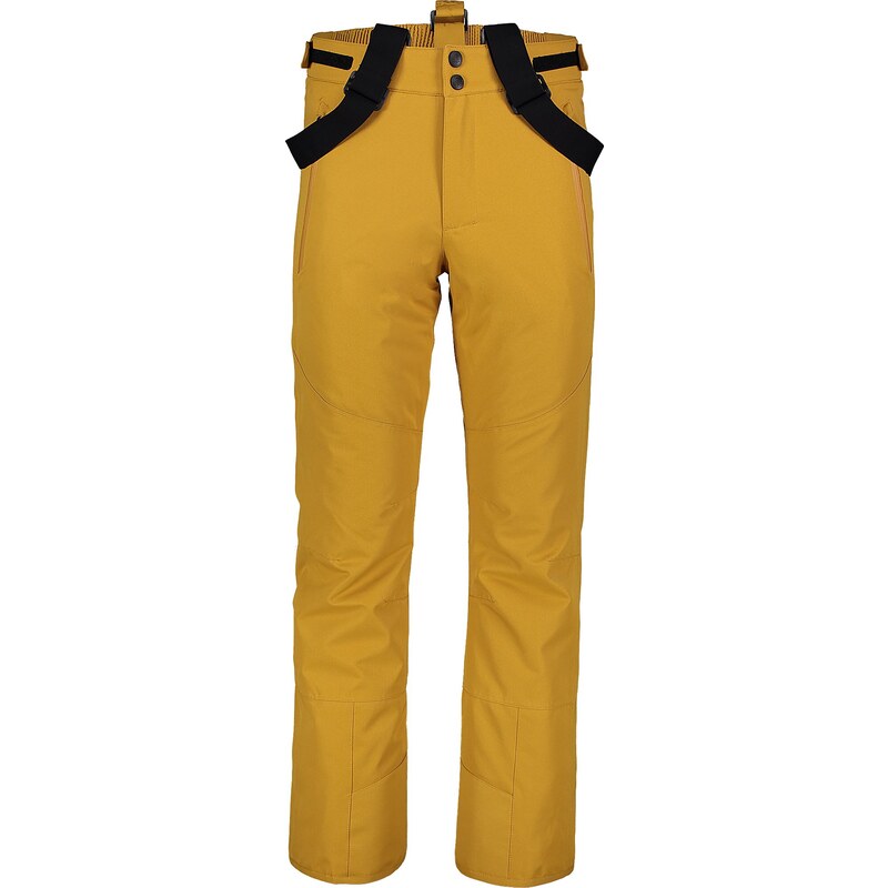 Nordblanc Žluté pánské lyžařské kalhoty DEVODED