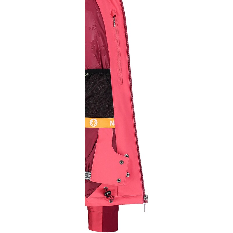 Nordblanc Červená dámská lyžařská bunda CHERISH