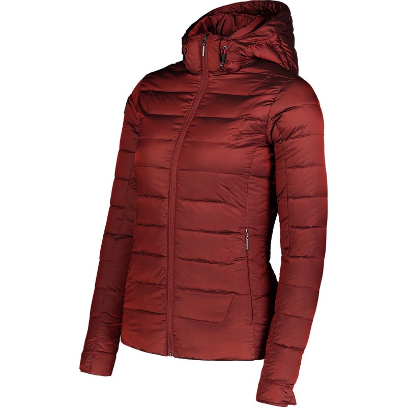 Nordblanc Červená dámská péřová bunda BLESS
