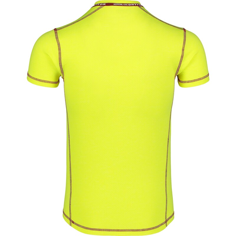 Nordblanc Žluté pánské celoroční termo tričko WHET