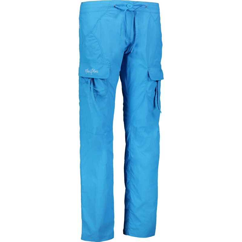 Nordblanc Modré dámské lehké cargo kalhoty FIND