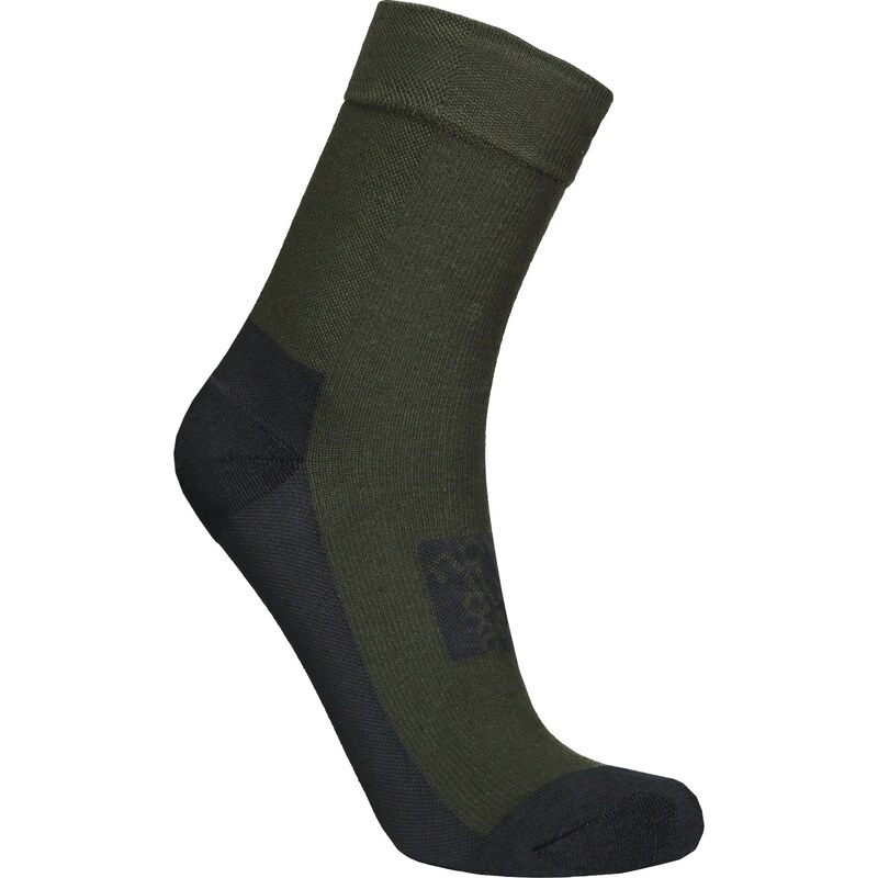 Nordblanc Khaki kompresní turistické ponožky IMPACT