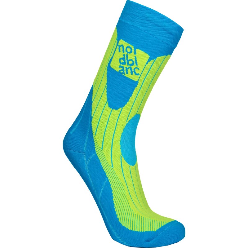 Nordblanc Modré kompresní sportovní ponožky DERIVE