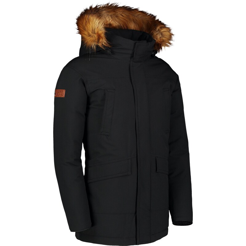 Nordblanc Černý dětský zimní kabát WHOOP
