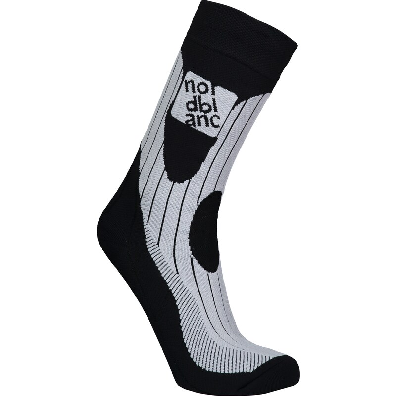 Nordblanc Černé kompresní sportovní ponožky DERIVE