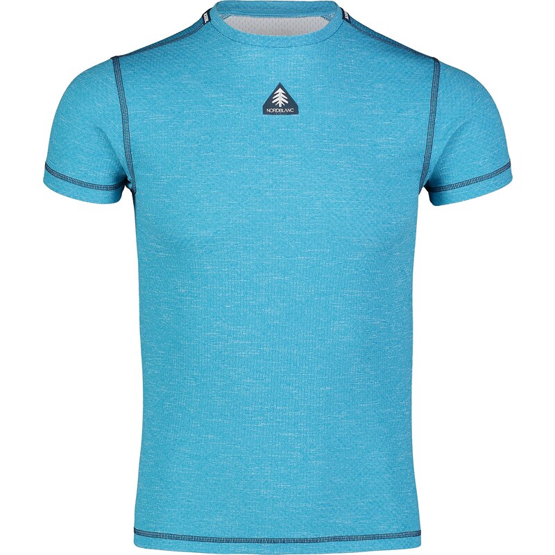 Nordblanc Modré pánské celoroční termo tričko WHET