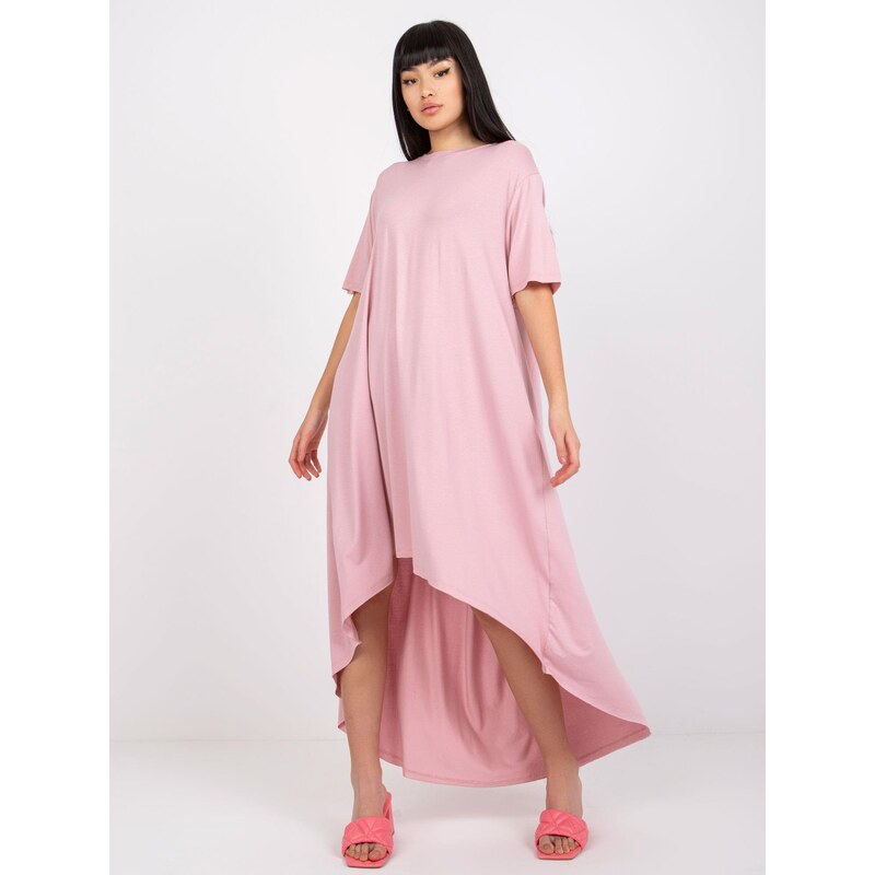 Fashionhunters Zaprášené růžové šaty od Casandra RUE PARIS