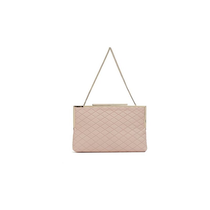 Kabelka Guess by Marciano Quilted Frame Clutch béžová