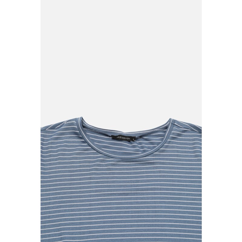 Trendyol T-Shirt - Blau - Boyfriend