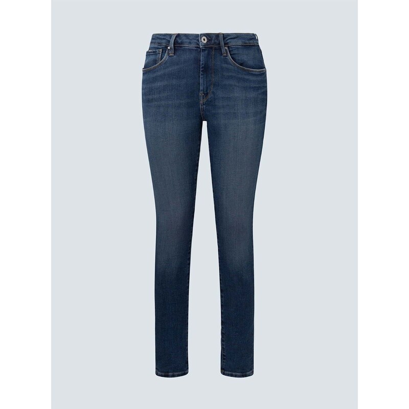 Tmavě modré dámské skinny fit džíny Pepe Jeans Regent - Dámské