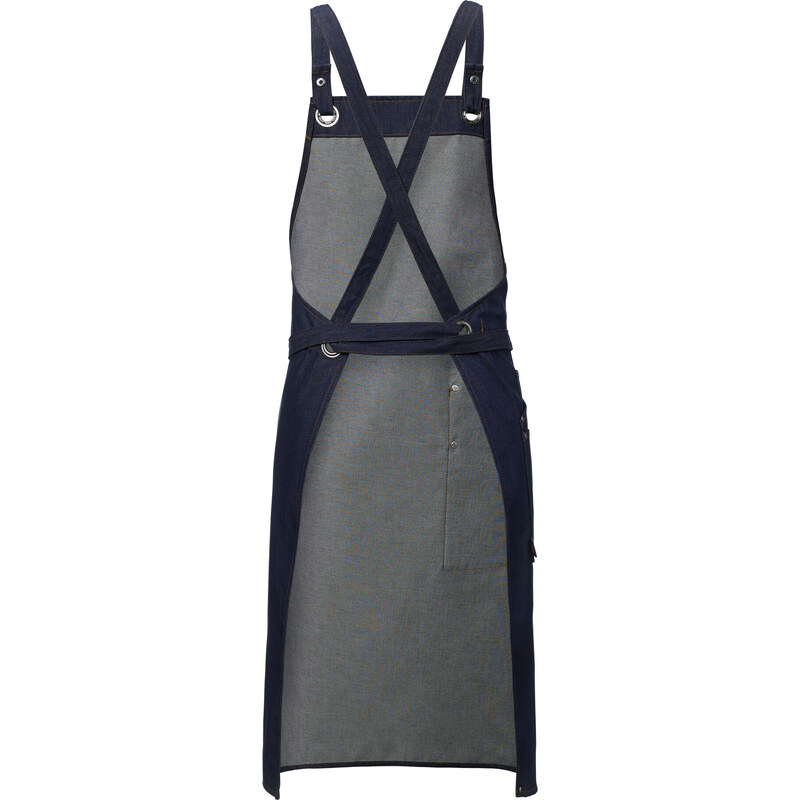 CG Workwear Džínová zástěra Bib Apron Jesi X Jeans