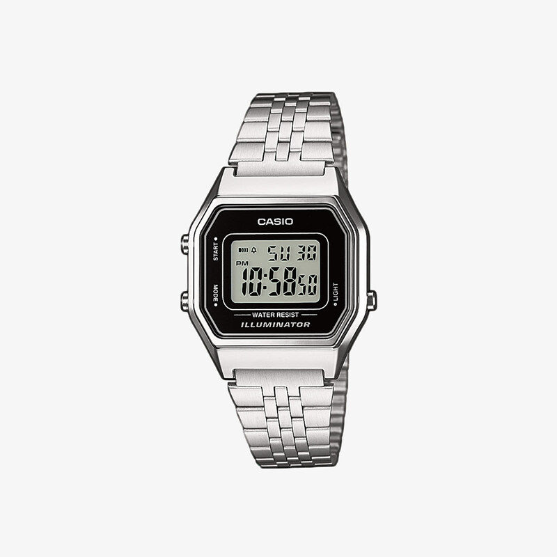 Pánské hodinky Casio LA 680A-1 Silver silver