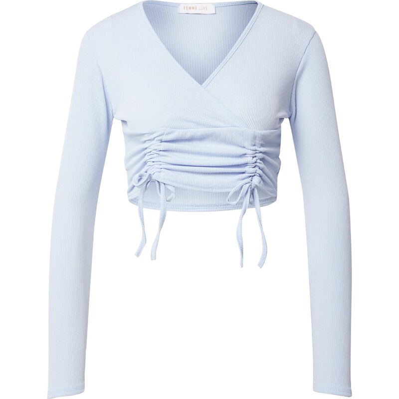 Femme Luxe Tričko FERN světlemodrá 109536957