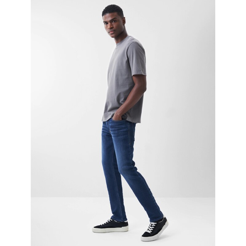 Tmavě modré pánské slim fit džíny Salsa Jeans - Pánské