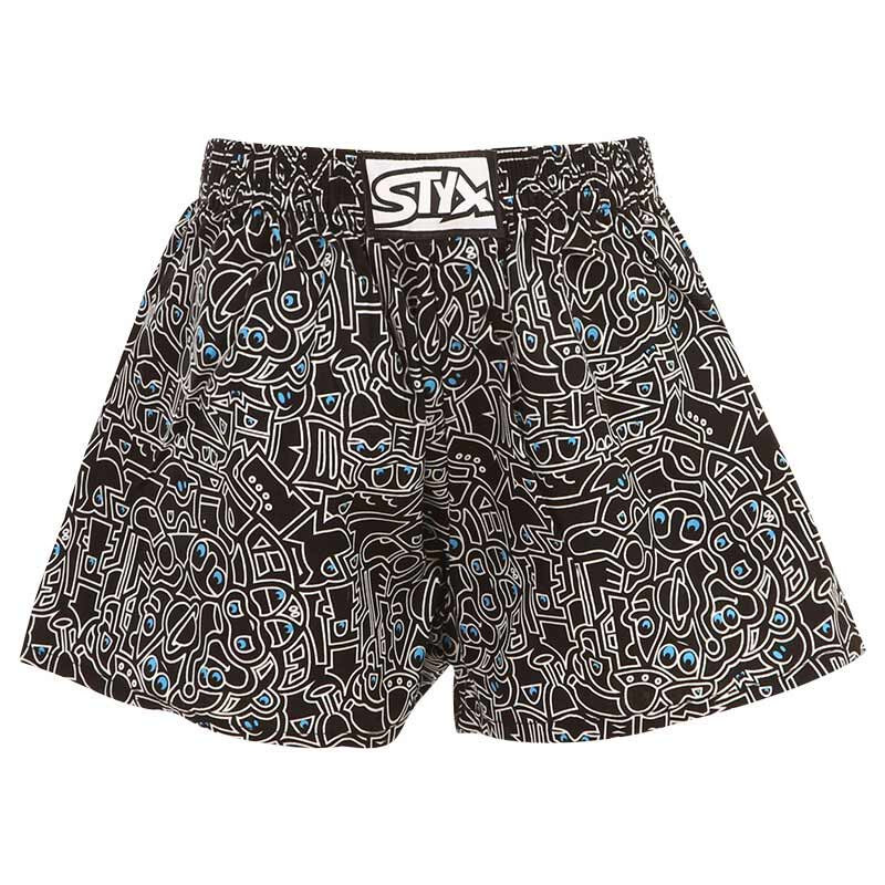 Dětské trenky Styx art klasická guma Doodle (J1256) 6-8