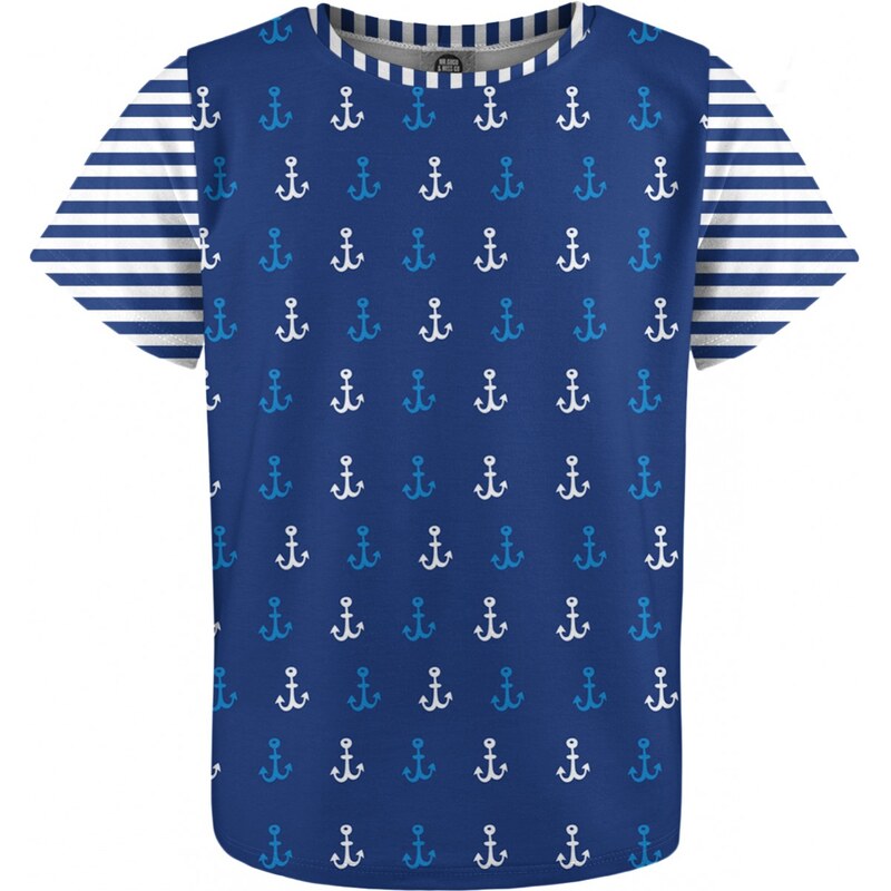 Mr. GUGU & Miss GO Kids's T-shirt KTS-P1632 Navy Blue