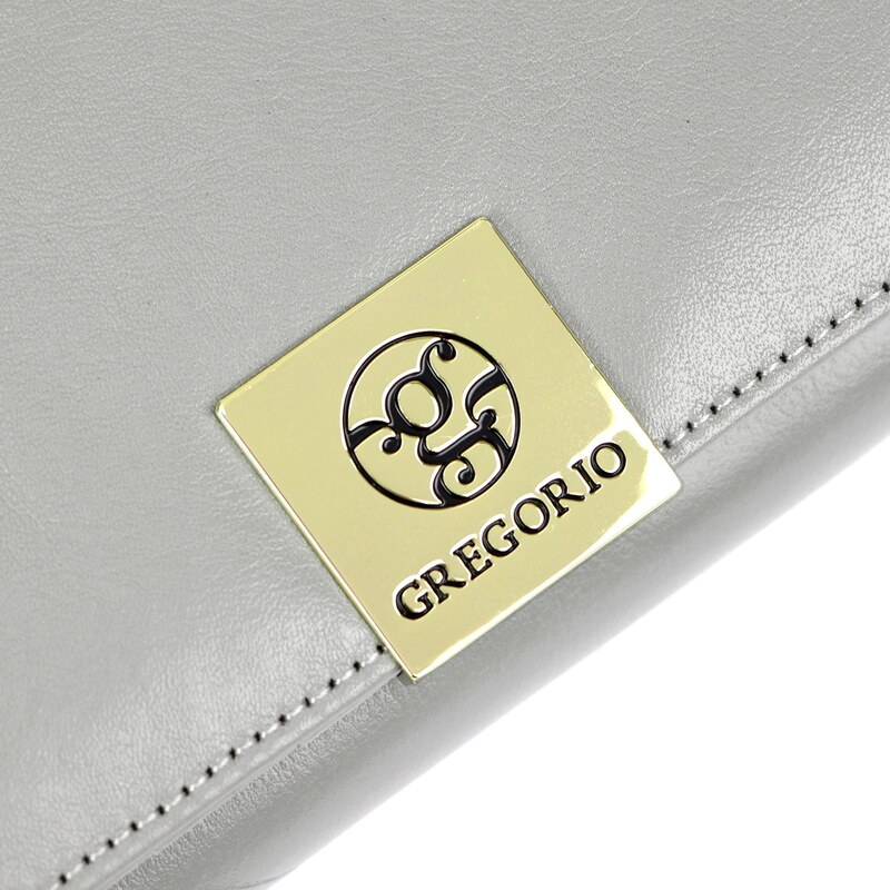 Dámská kožená peněženka Gregorio GS-102 šedá