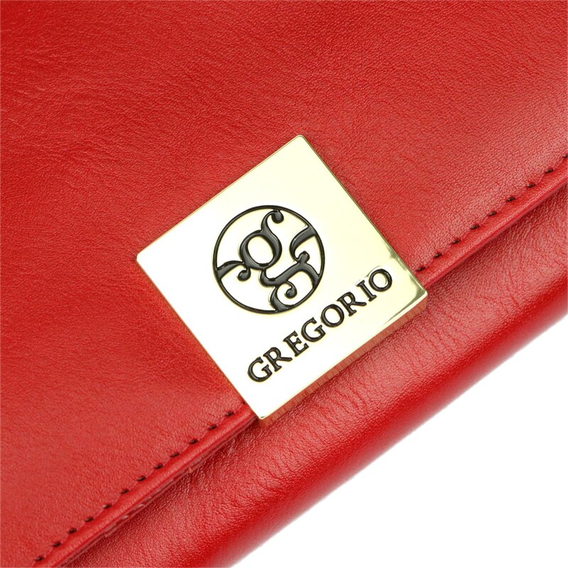 Dámská kožená peněženka Gregorio GS-100 červená