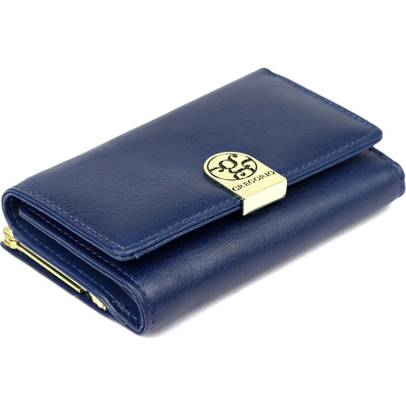 Dámská kožená peněženka Gregorio GS-117 modrá