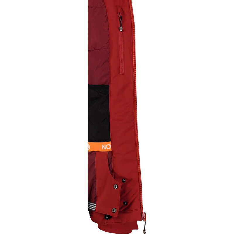 Nordblanc Červená pánská péřová bunda TRACE
