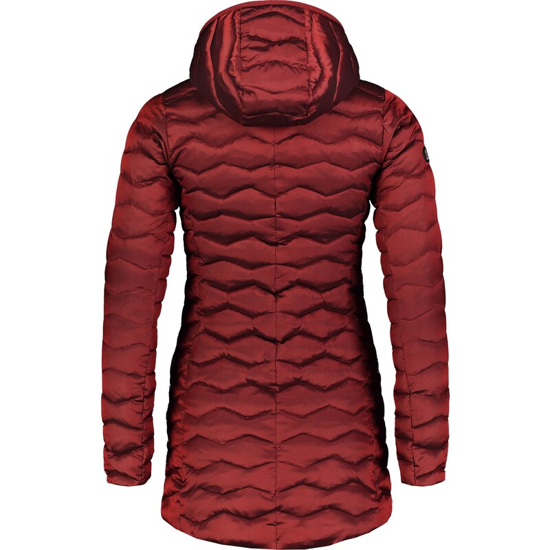 Nordblanc Červený dámský zimní kabát SHRIVEL