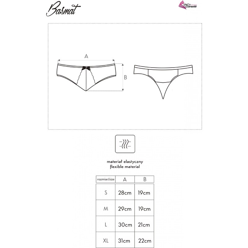 LivCo Corsetti Fashion Woman's Panties Basmat