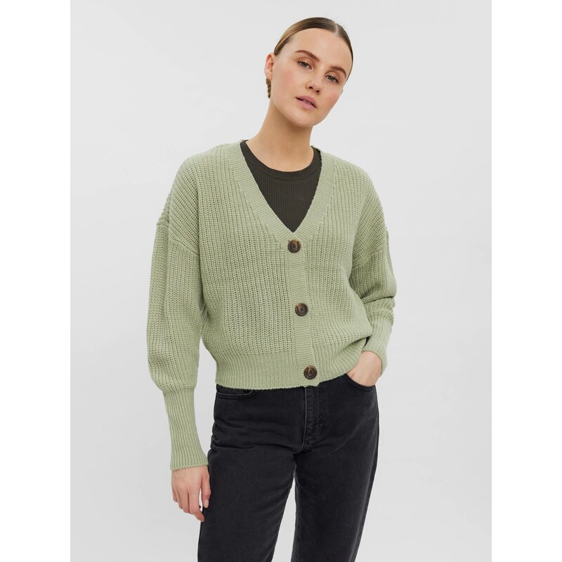 VERO MODA Kardigan 'VMLea' pastelově zelená