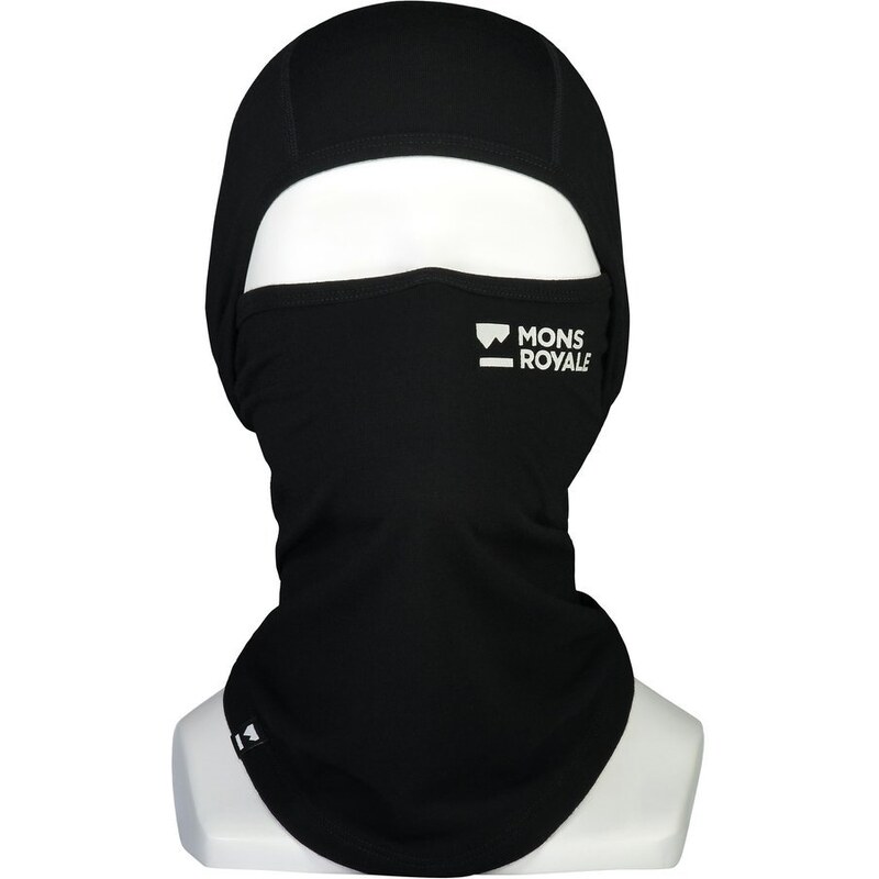 Mons Royale merino kukla Santa Rosa flex 200 balaclava black