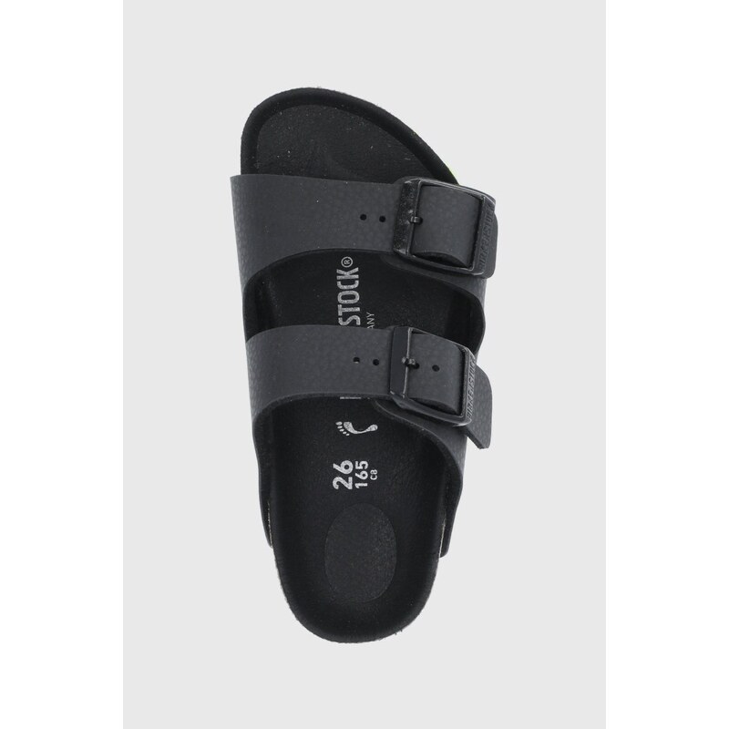 Dětské pantofle Birkenstock černá barva