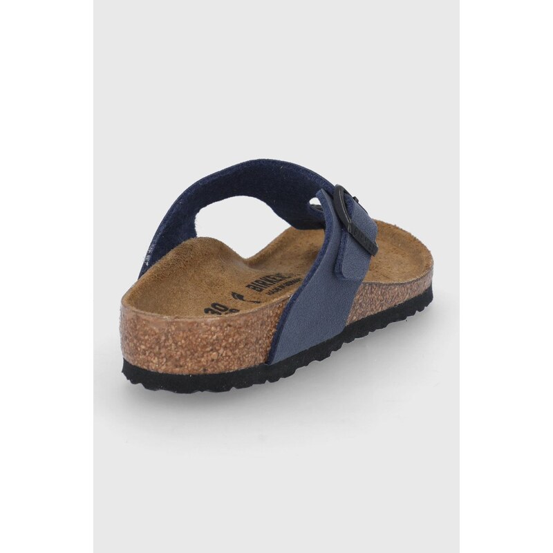 Dětské žabky Birkenstock tmavomodrá barva