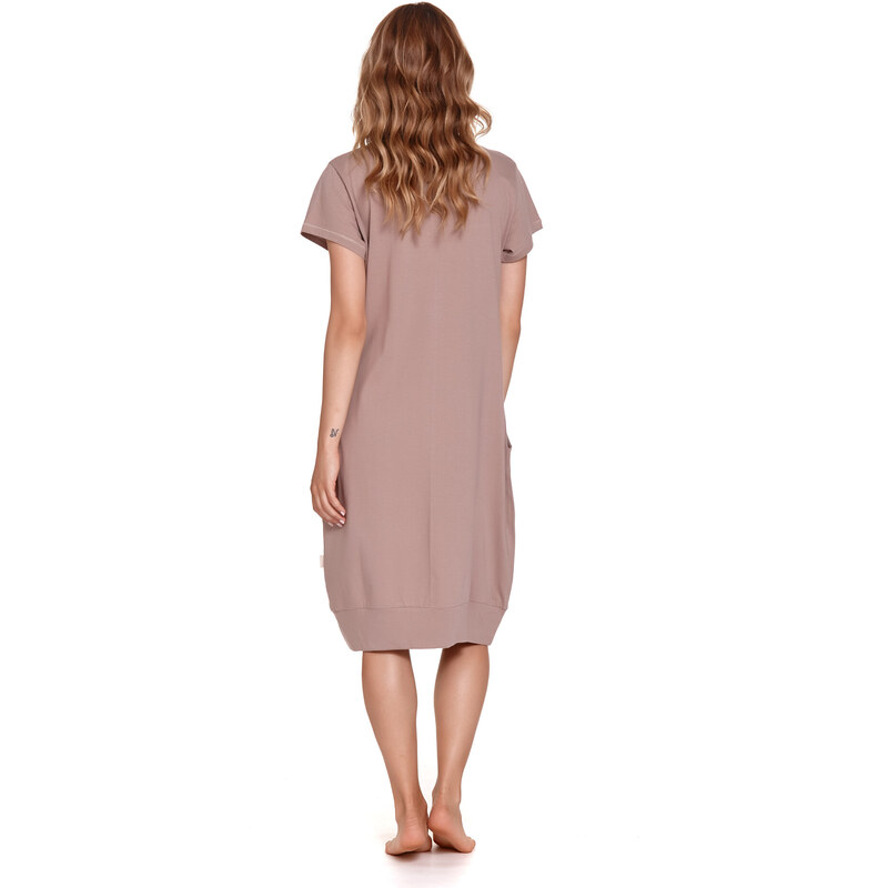 Doctor Nap DN Nightwear 4348 kojicí noční košile Maja Beige