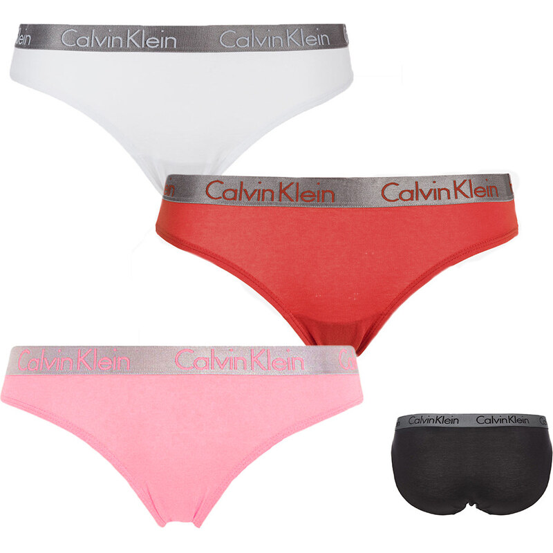 Calvin Klein kalhotky QD3561E 3 pack W5E