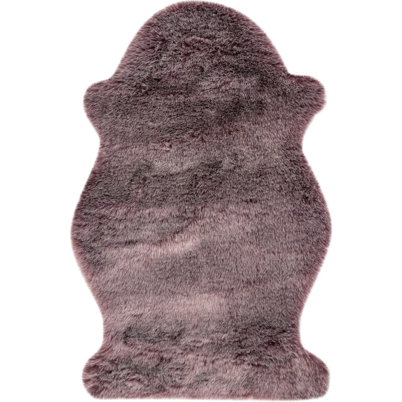 Obsession koberce Kusový koberec Samba 495 Mauve (tvar kožešiny) - 55x85 tvar kožešiny cm
