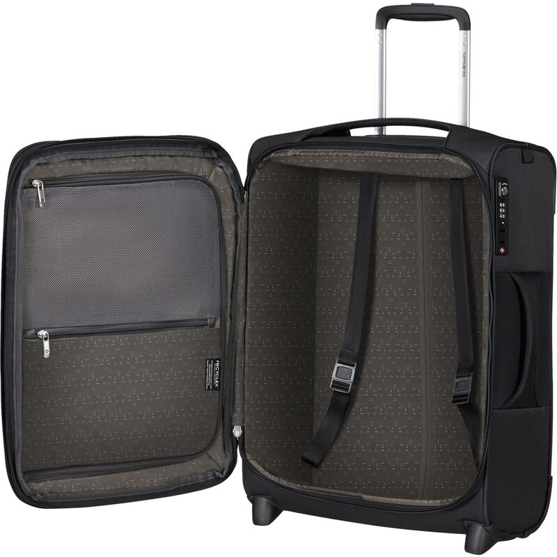 Samsonite Kabinový cestovní kufr D'Lite Upright EXP 40/45 l černá