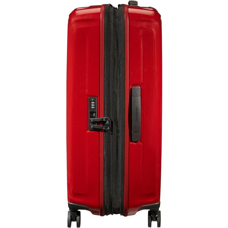 Samsonite Skořepinový cestovní kufr Nuon EXP 79/86 l stříbrná