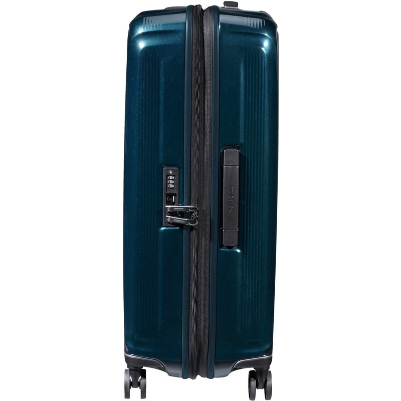 Samsonite Skořepinový cestovní kufr Nuon EXP 79/86 l stříbrná