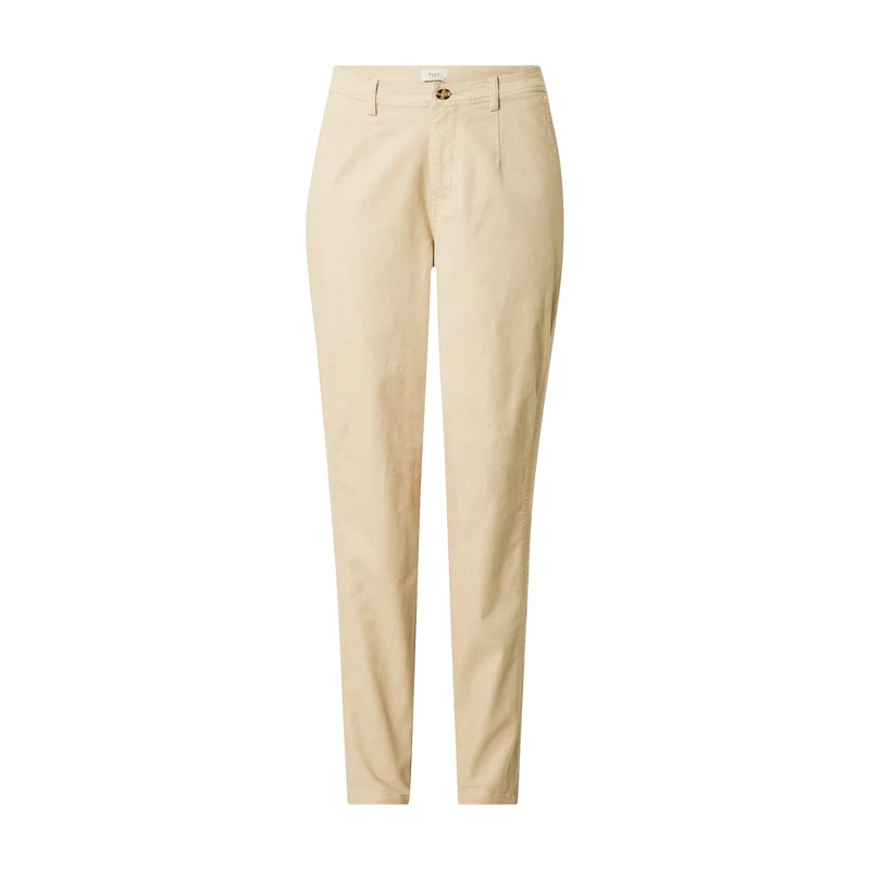 PULZ Jeans Kalhoty PZ HEDDA barva bílé vlny